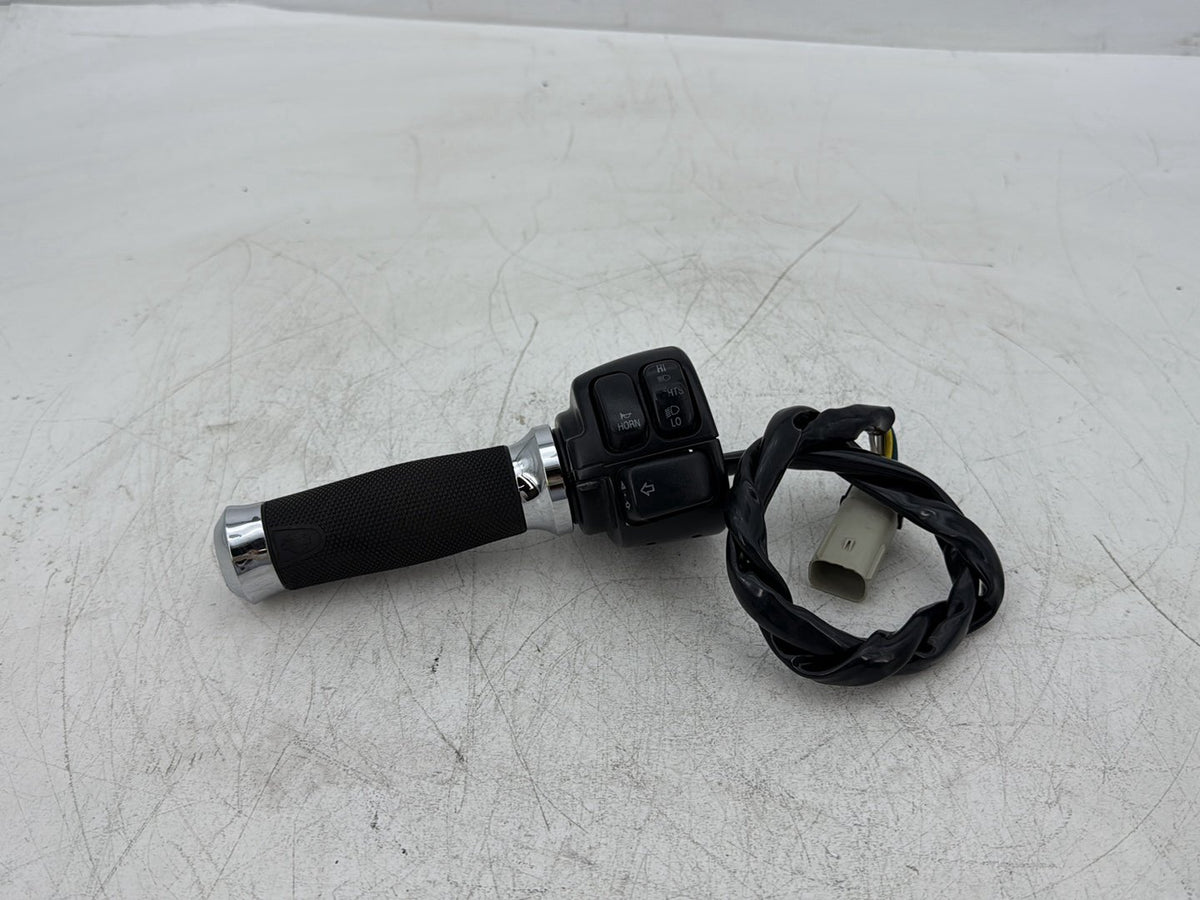 08 Harley Dyna Low Anniversary OEM Left Turn Signal Headlight Switches Controls