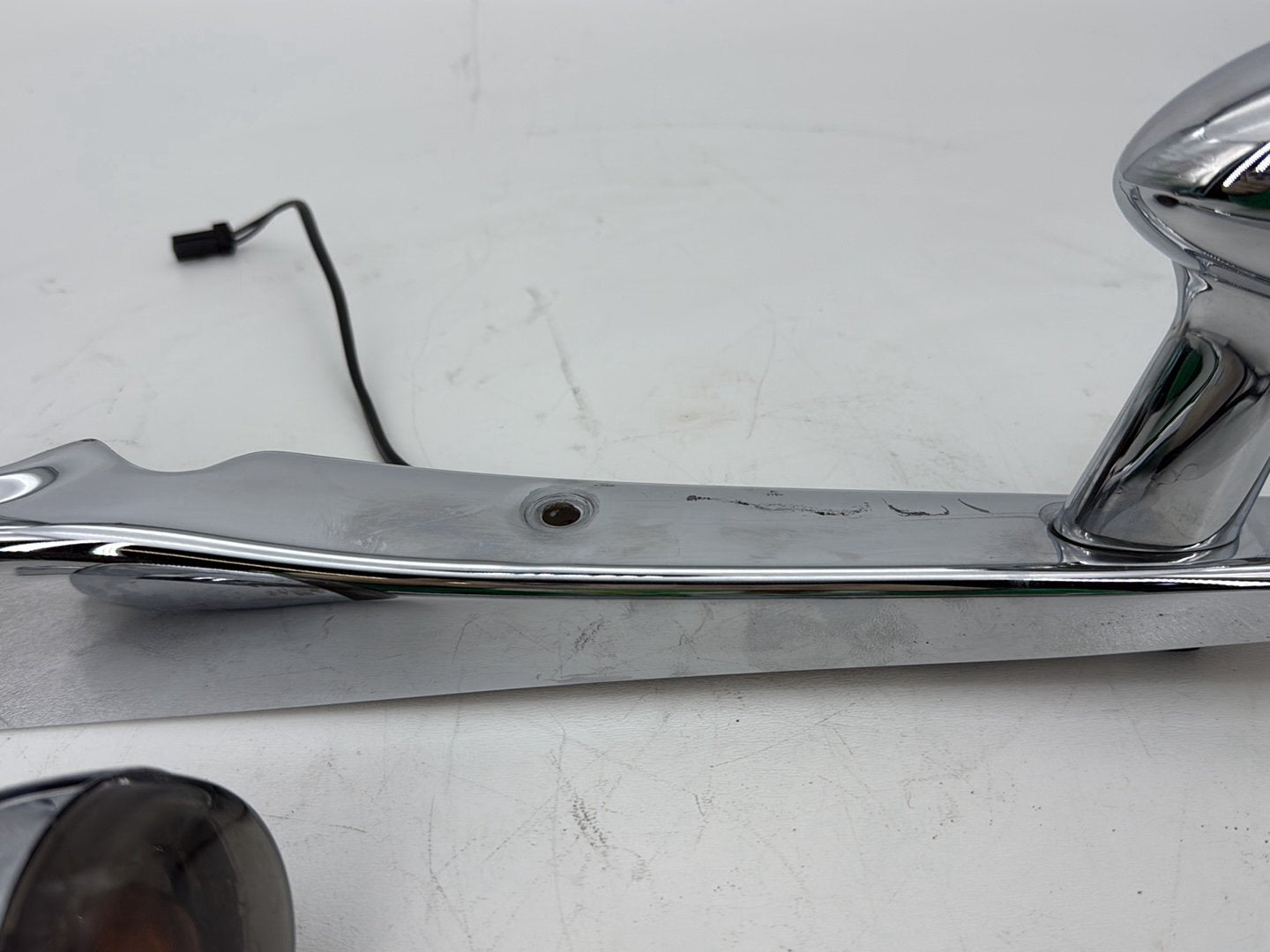 2009 Harley Sportster XL1200C 1200 Custom OEM Rear Left Right Fender Struts Bracket & Turn Signal