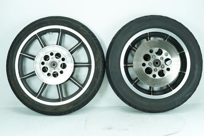 1984 - 1990 Harley-Davidson Sportster  Front & Rear Wheel Rim Tire 43537-79