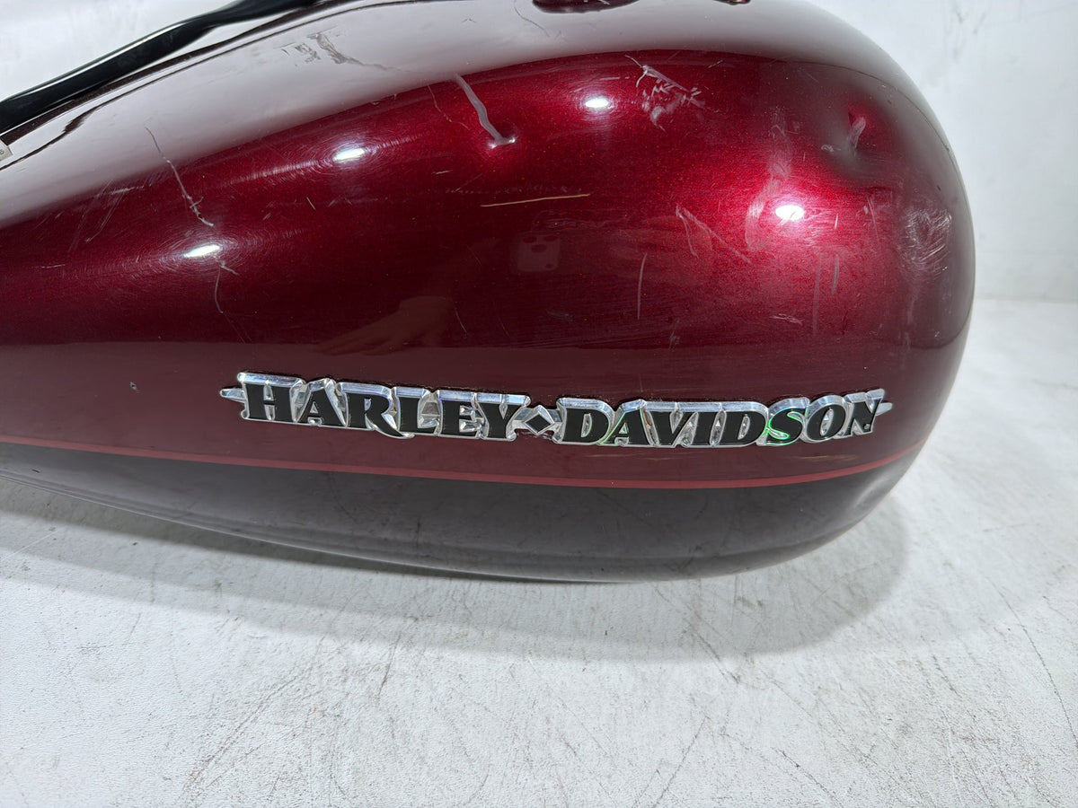 2015 Harley Electra Glide Touring OEM Fuel Gas Tank Gasoline Reservoir DENTED