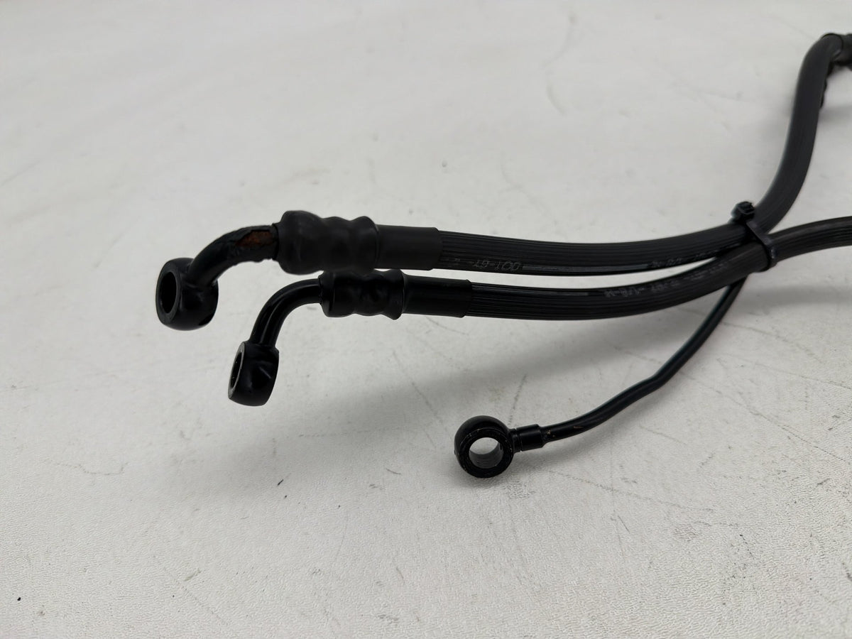 1998 Harley Electra Glide Touring Ultra OEM Front Brake Hose Line Pipe