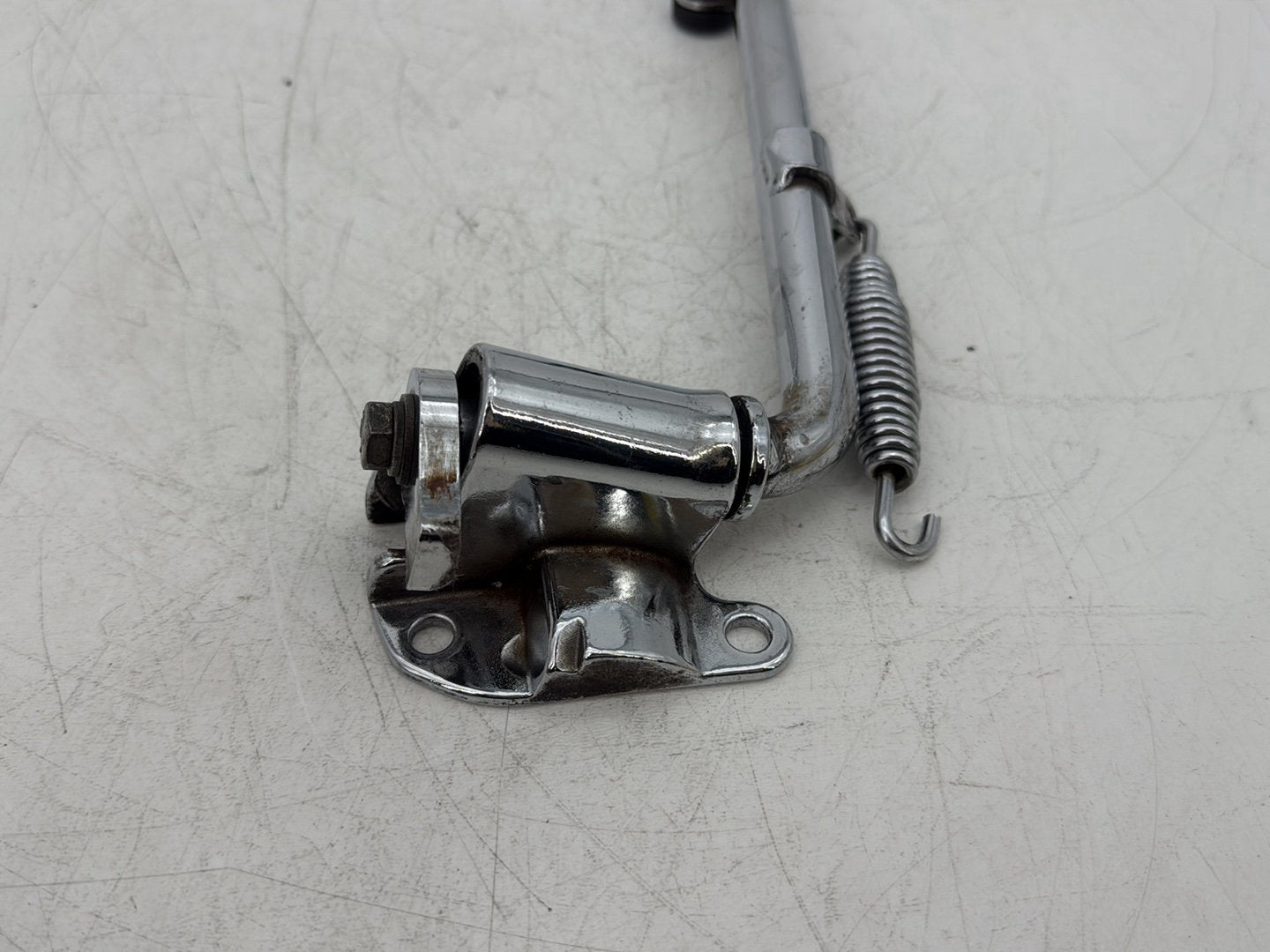 2007 Harley Touring FLHTCU Electra Glide Ultra OEM Left Side Jiffy Kick Stand & Spring