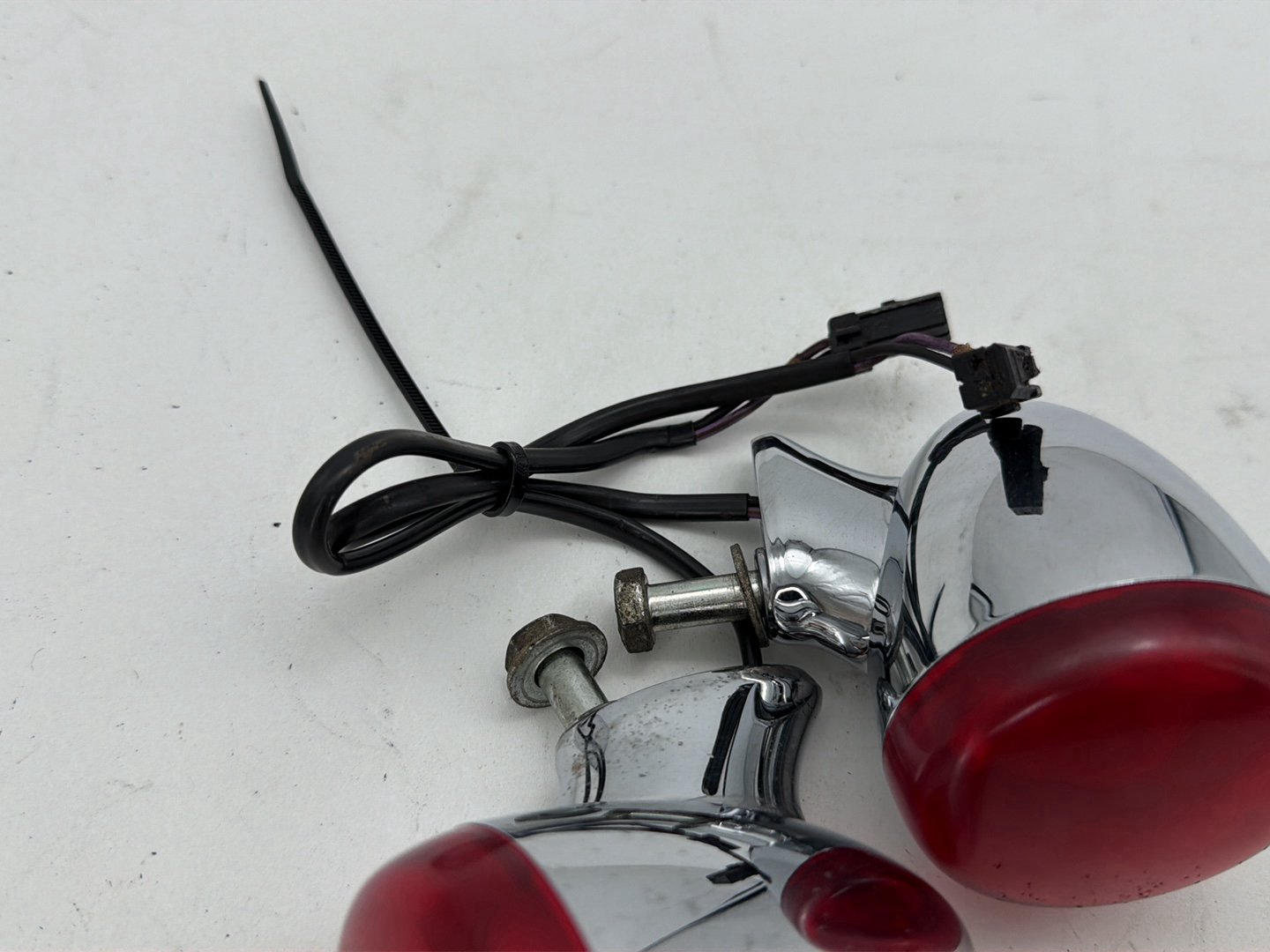 2008 Harley Dyna Fat Bob FXDF OEM Rear Left & Right Turn Signals