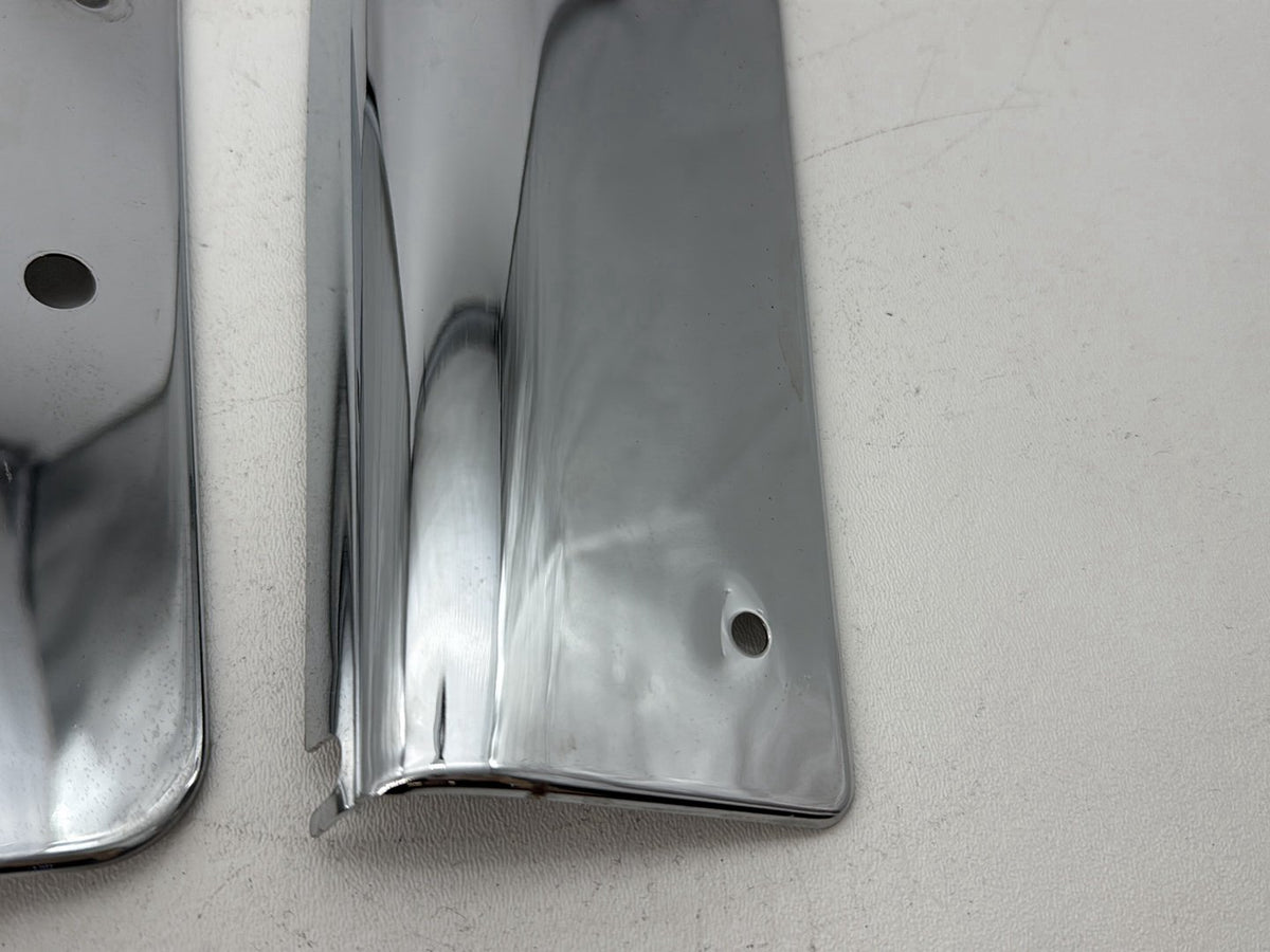1991 Harley Heritage Softail Classic FLSTC OEM Front Left Right Fork Tube Slider Guard Covers