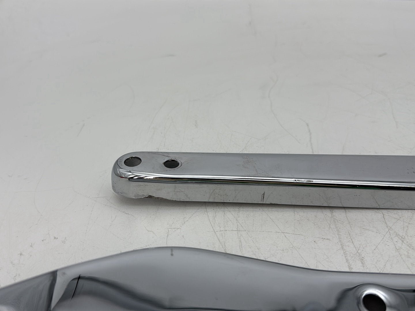 2002 Harley Dyna FXD Super Glide OEM Rear Left Right Fender Struts Bracket