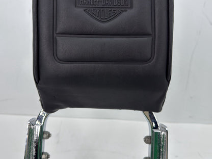 2009 Harley Sportster XL1200C 1200 Custom OEM Rear Sissy Bar w/ Backrest Cushion Pad