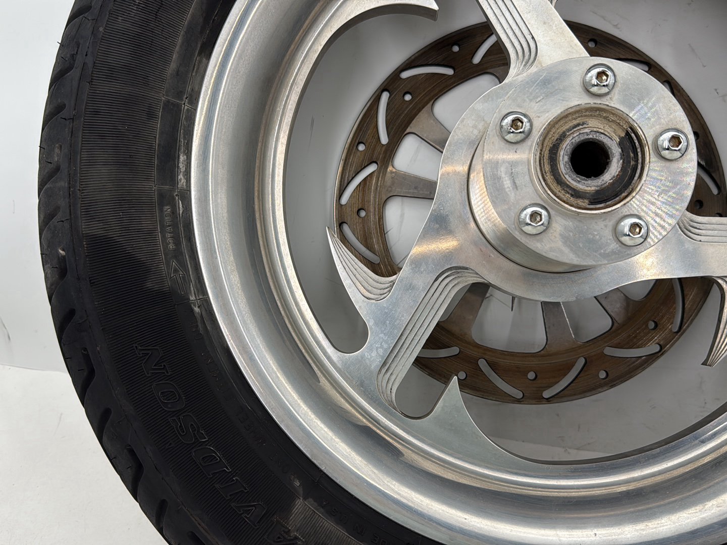 2000 Harley Softail FLSTC Heritage Classic OEM Front Wheel Rim Tire