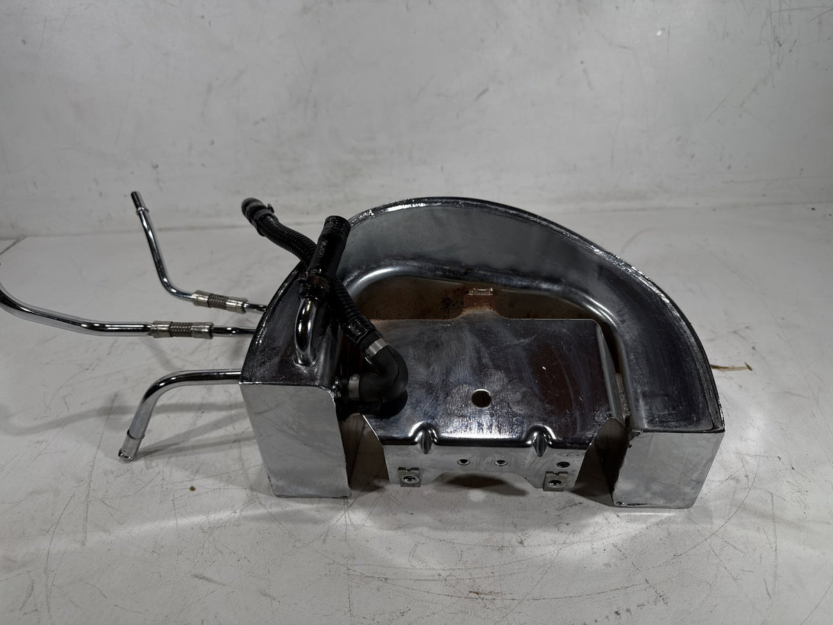 03 Harley Softail Deuce FXSTDI OEM Oil Tank Reservoir Bottle Canister & Dipstick