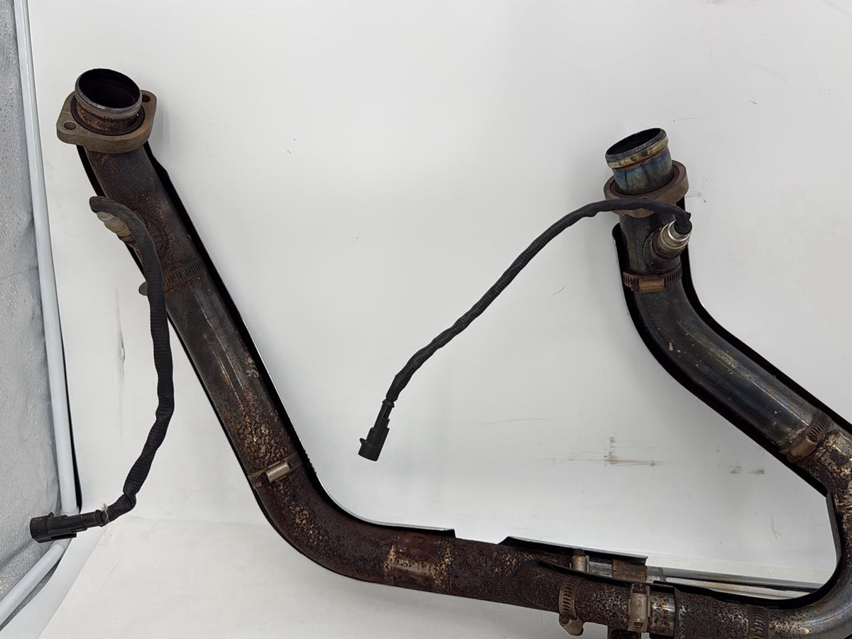 2006 Harley Dyna FXDI Super Glide OEM Exhaust Header Pipes Muffler