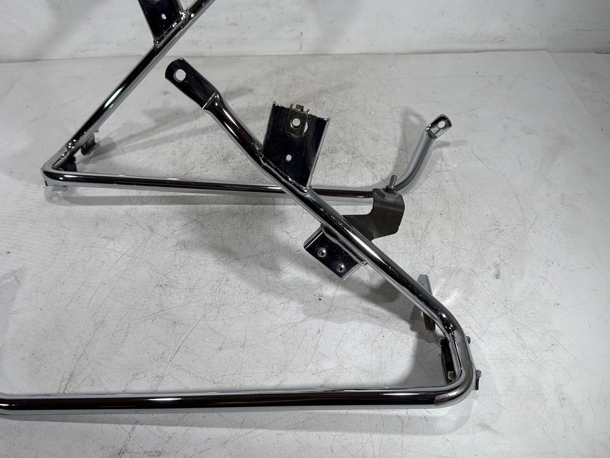 11 Harley Road Glide Touring FLTRX OEM Rear Left Right Saddlebag Guard Rails Bar