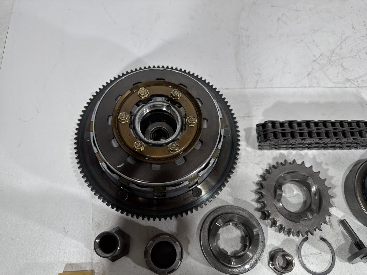 2003 Harley Softail Deuce FXSTDI OEM Clutch Basket Chain Tensioner Kit