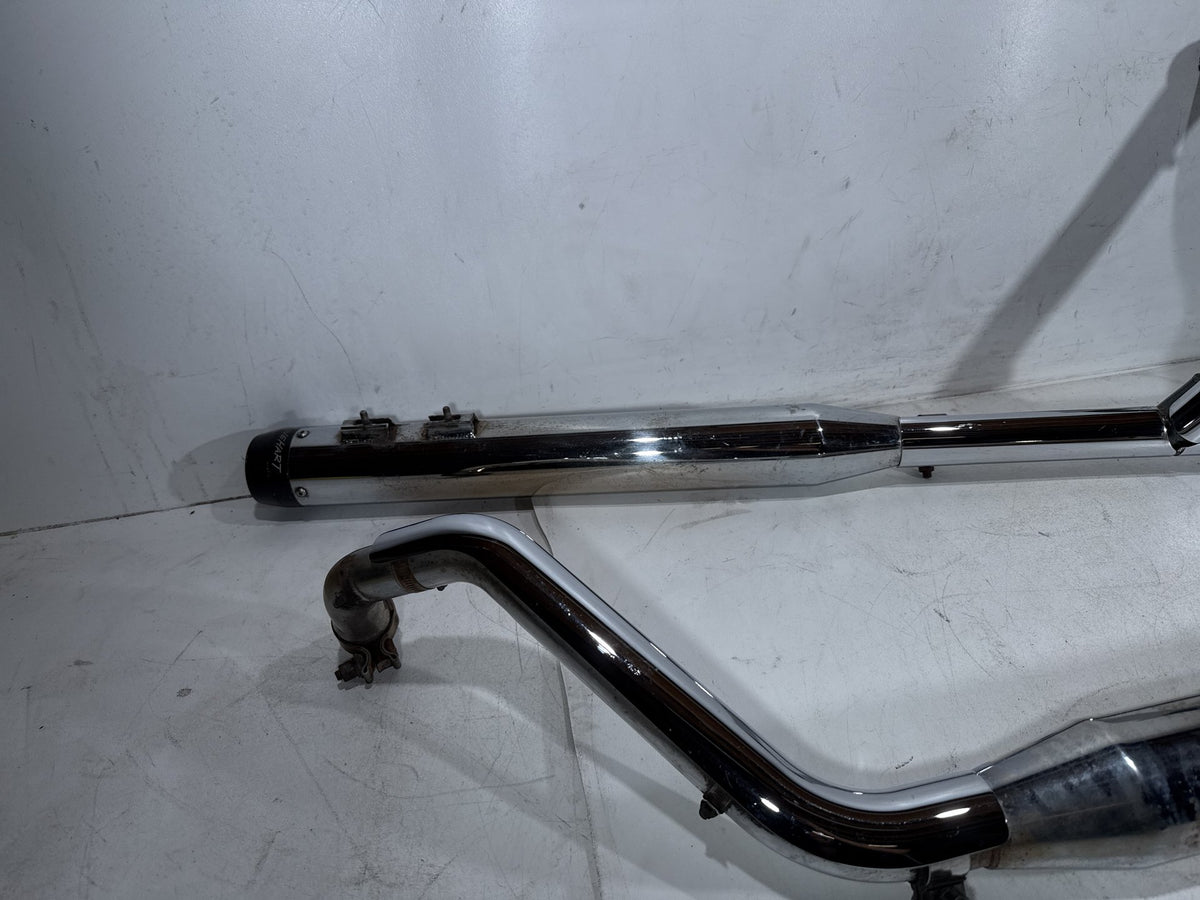 2001 Harley Electra Glide Touring Classic Exhaust Header Pipes Muffler RINEHART