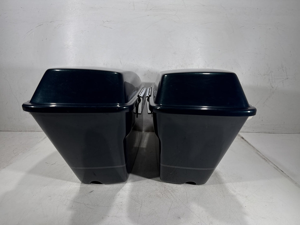01 Harley Electra Glide Touring Classic OEM Left Right Saddlebags Luggage NOKey
