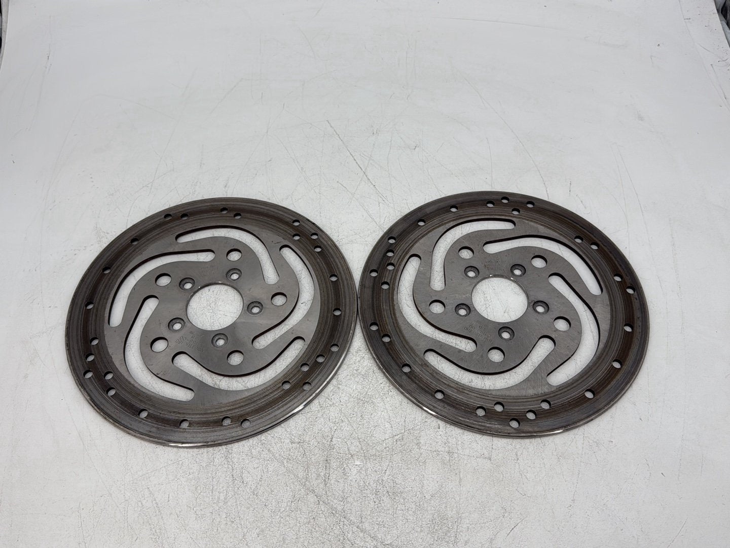 2005 Harley Electra Glide Touring Ultra FLHTCUI OEM Front Brake Rotors Disc Pair