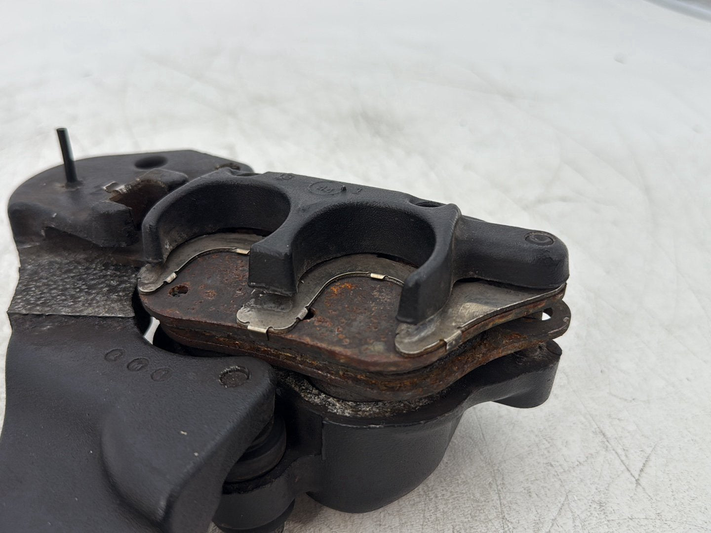 2013 Harley Heritage Softail Classic FLSTC OEM Rear Back Brake Caliper w/ Bracket