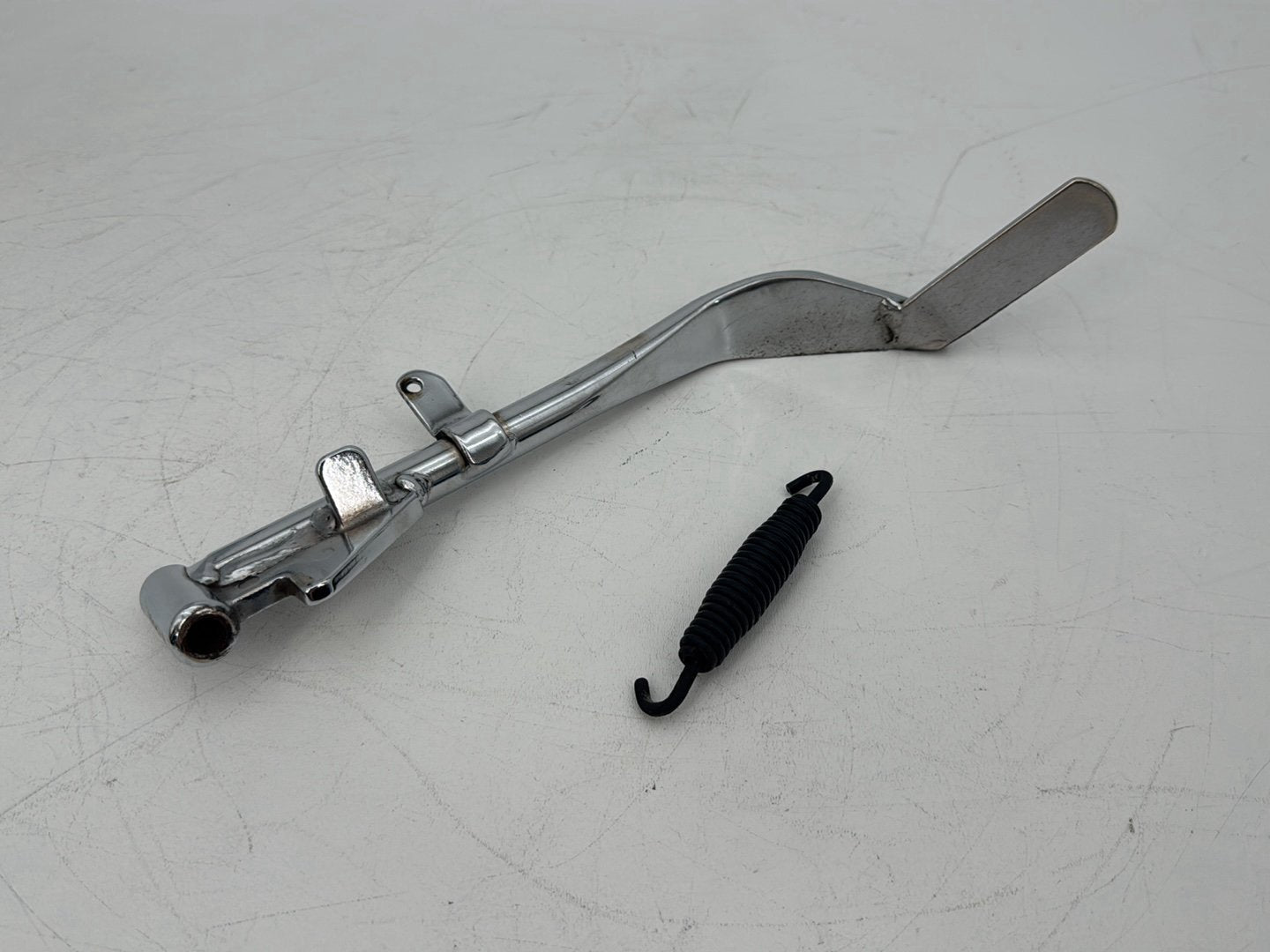 2009 Harley Sportster XL1200 L 1200 Low OEM Left Side Jiffy Kick Stand & Spring