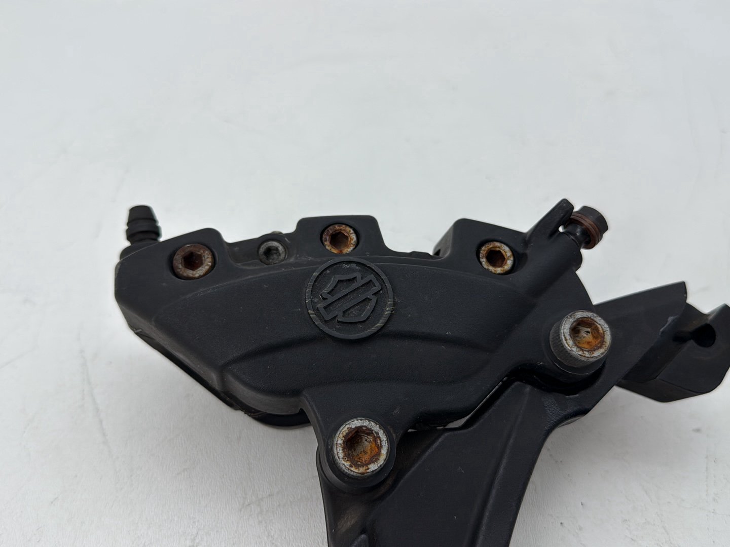 2008 Harley Road King Touring FLHR OEM Rear Back Brake Caliper w/ Bracket