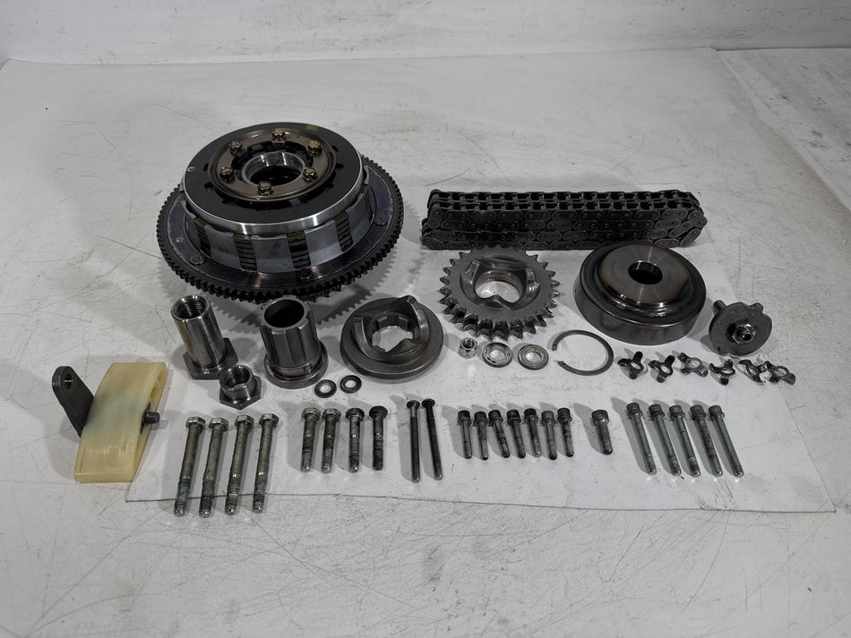 04 Harley Heritage Softail Classic FLSTCI OEM Clutch Basket Chain Tensioner Kit