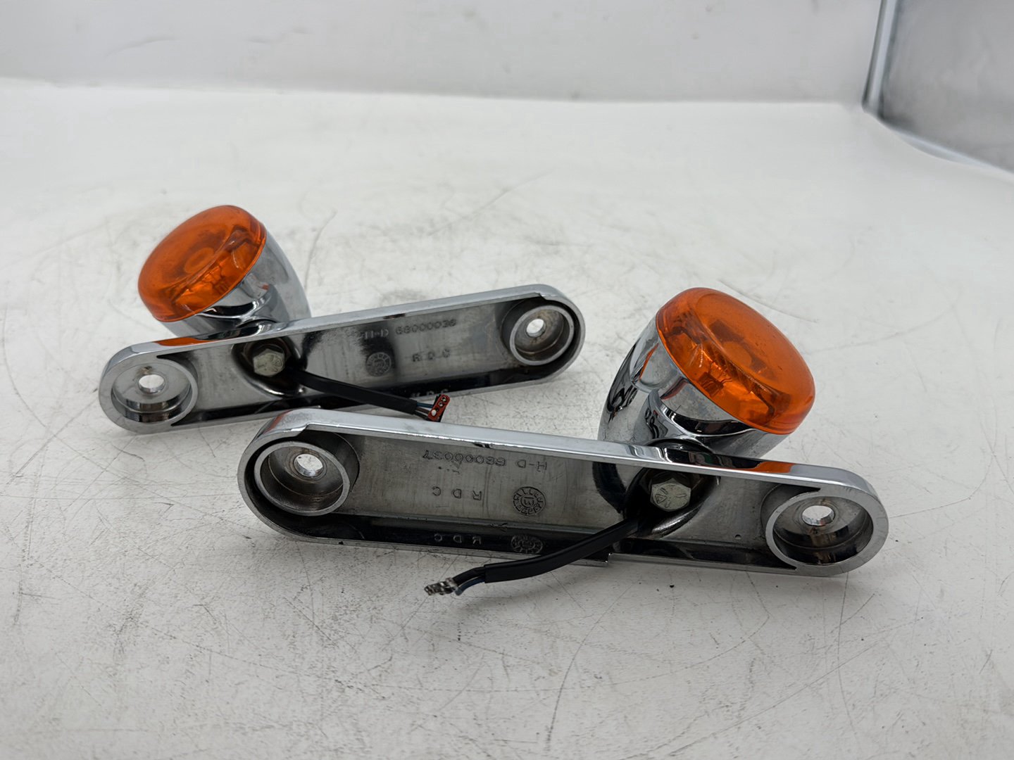 14 Harley Street Glide Touring FLHXS OEM Front Left Right Turn Signal Indicators