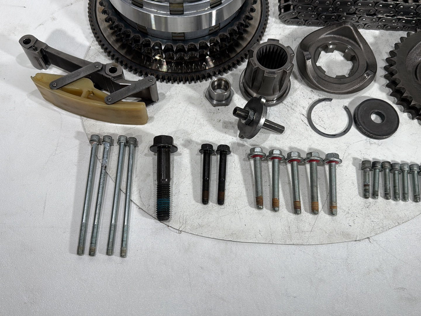2010 Harley Street Glide Touring FLHX OEM Clutch Basket Chain Tensioner Kit
