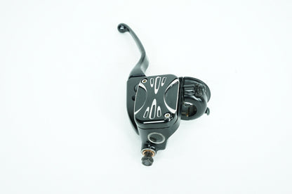 2008 - 2016 Harley-Davidson Touring Street Glide Front Right Brake Lever Master Cylinder Arlen Ness Deep Cut