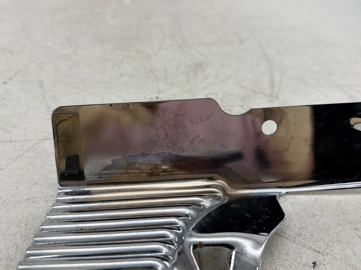 2005 Harley Road King Touring Police Ribbed Transmission Interface Cover Panel