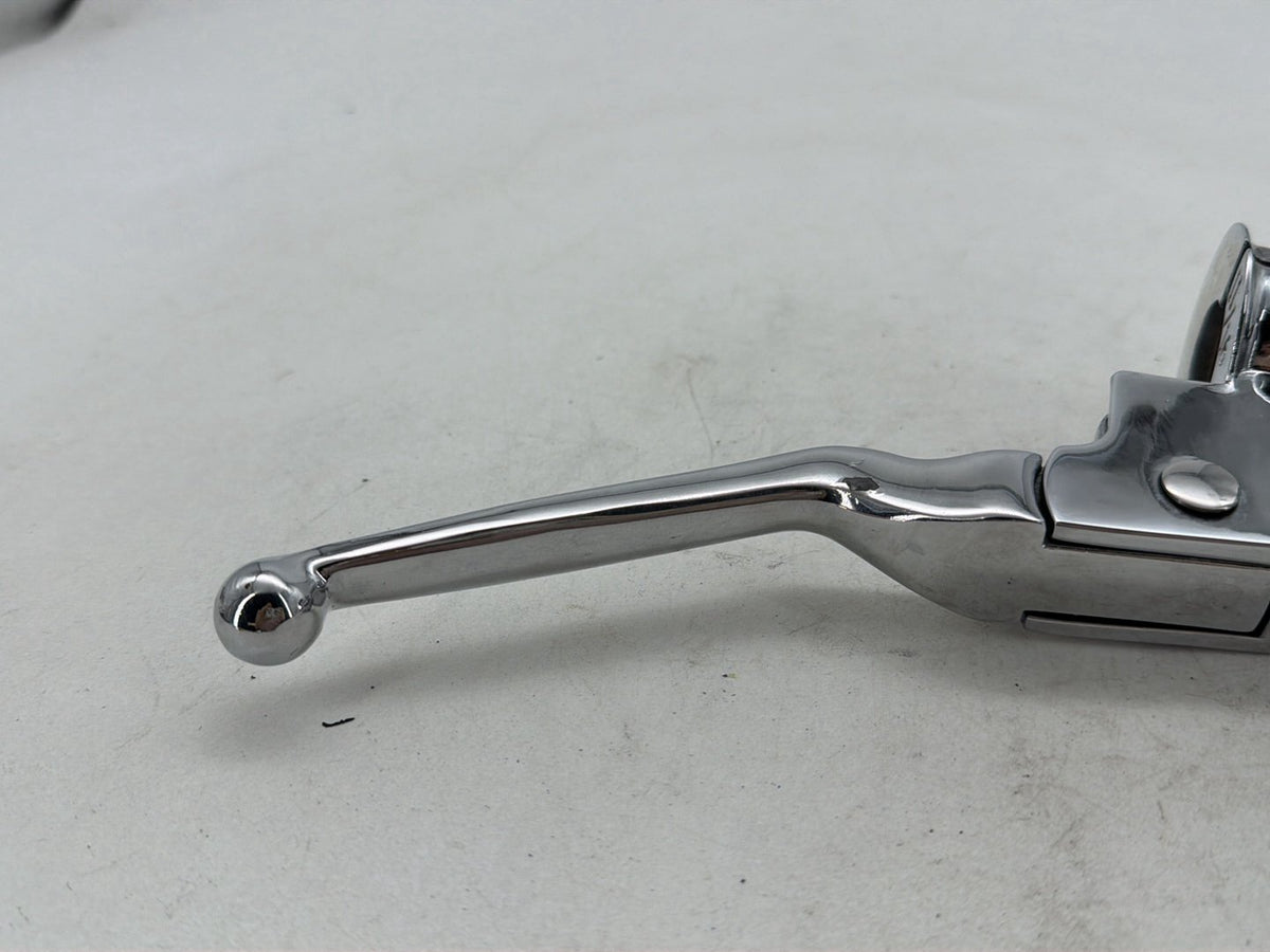 1990 Harley Electra Glide Touring Front Right Brake Lever Master Cylinder CHROME