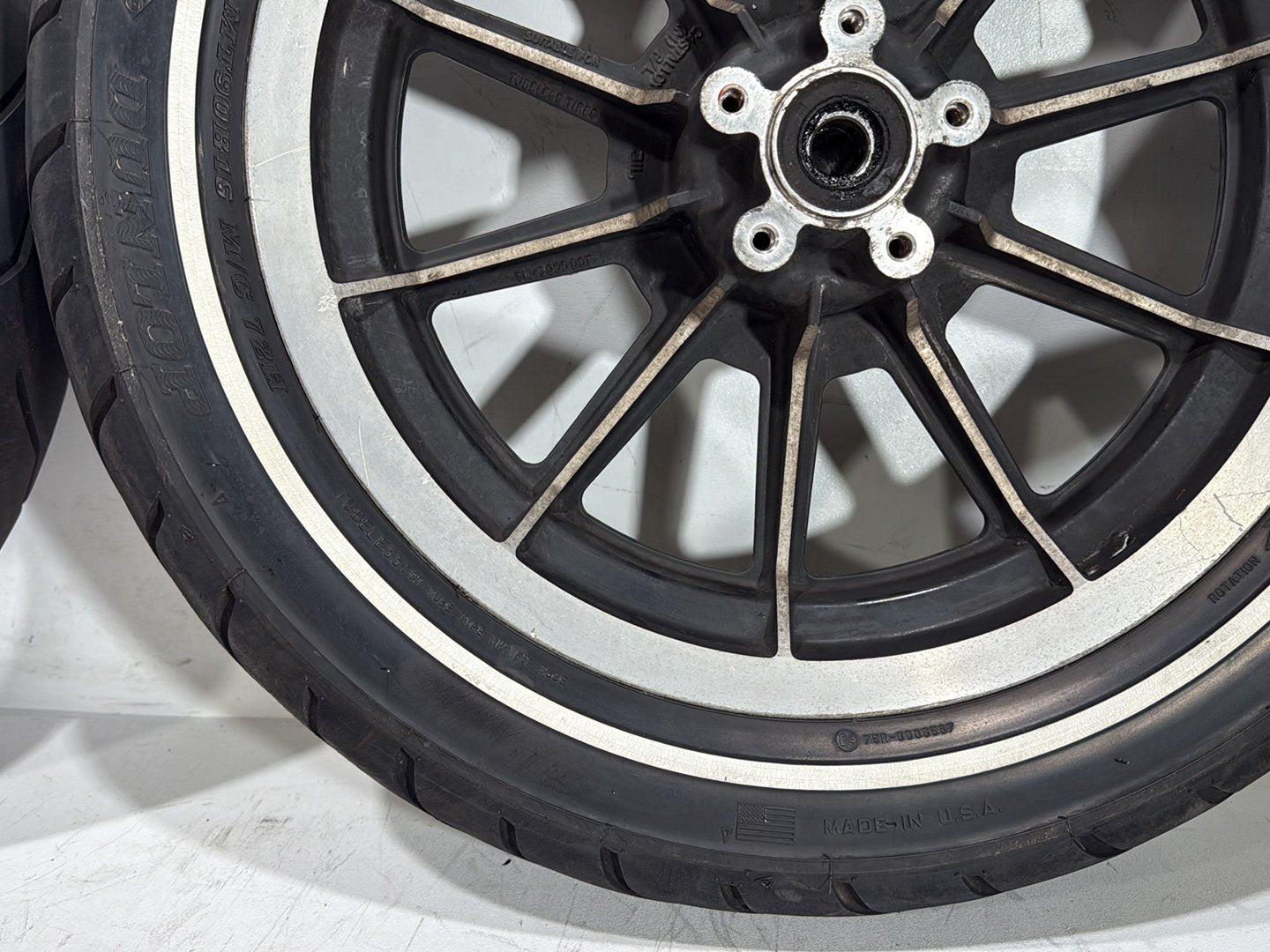 1995 Harley Road King Touring FLHR OEM Front & Rear Wheel Rim Tire