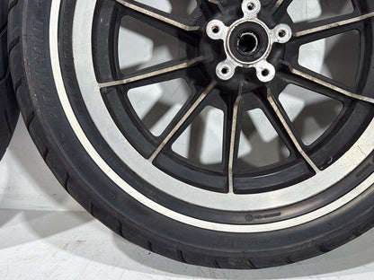1995 Harley Road King Touring FLHR OEM Front & Rear Wheel Rim Tire