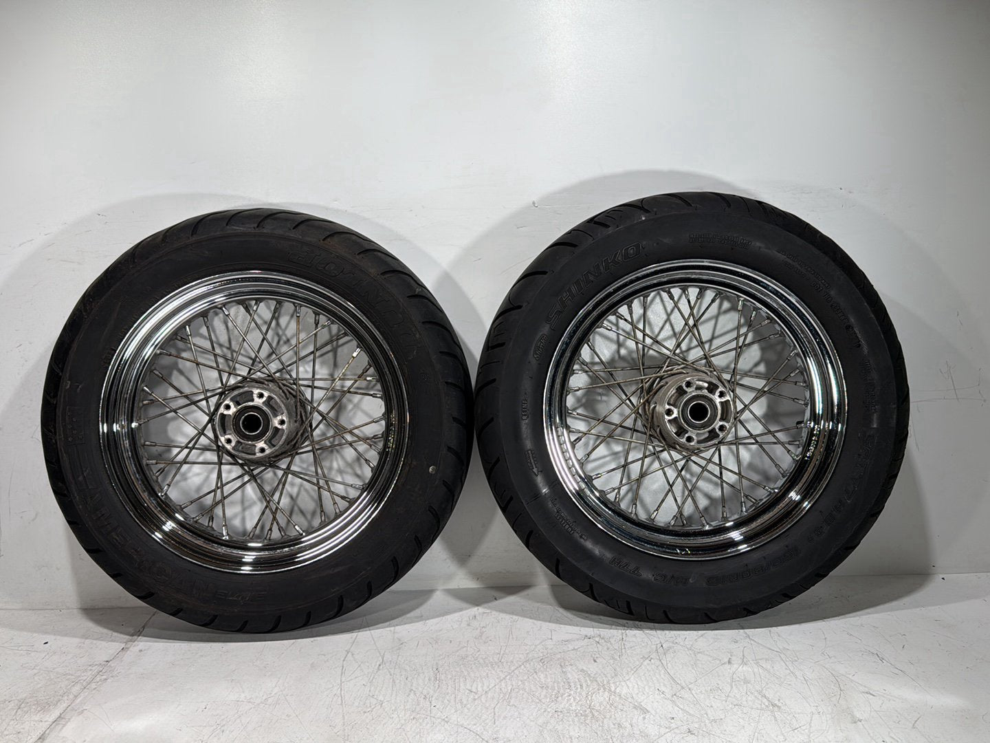 2006 Harley Touring FLHTCI Electra Glide Classic OEM Front Rear Wheel Rim Tire Spoked
