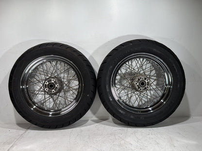 2006 Harley Touring FLHTCI Electra Glide Classic OEM Front Rear Wheel Rim Tire Spoked