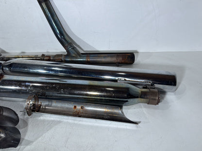1999 - 2006 Harley-Davidson Touring Electra Glide Classic Exhaust Header Pipes Muffler 65621-99B