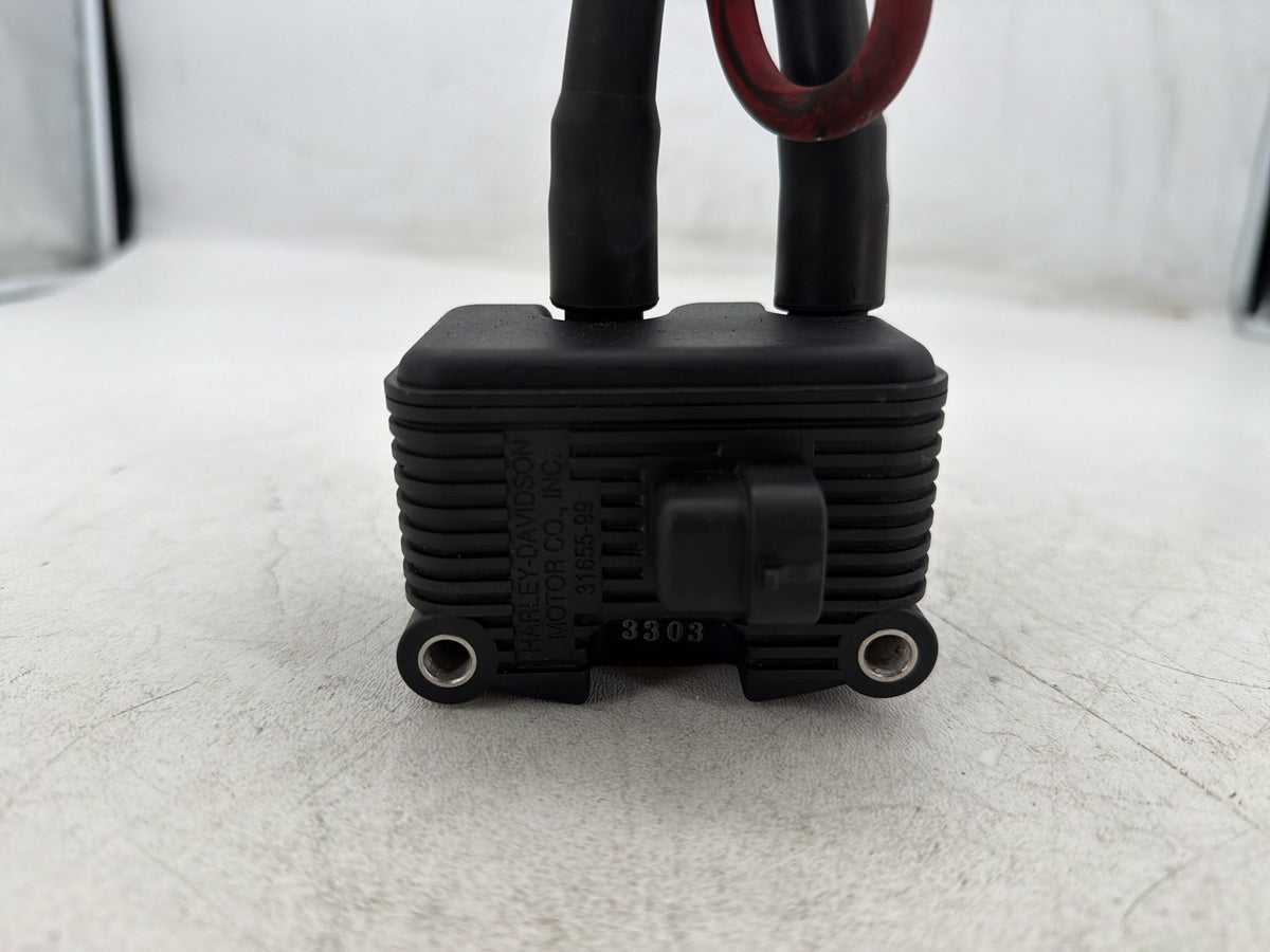 2005 Harley Dyna Super Glide Custom FXDC OEM Ignition Coil Spark Plugs Cable