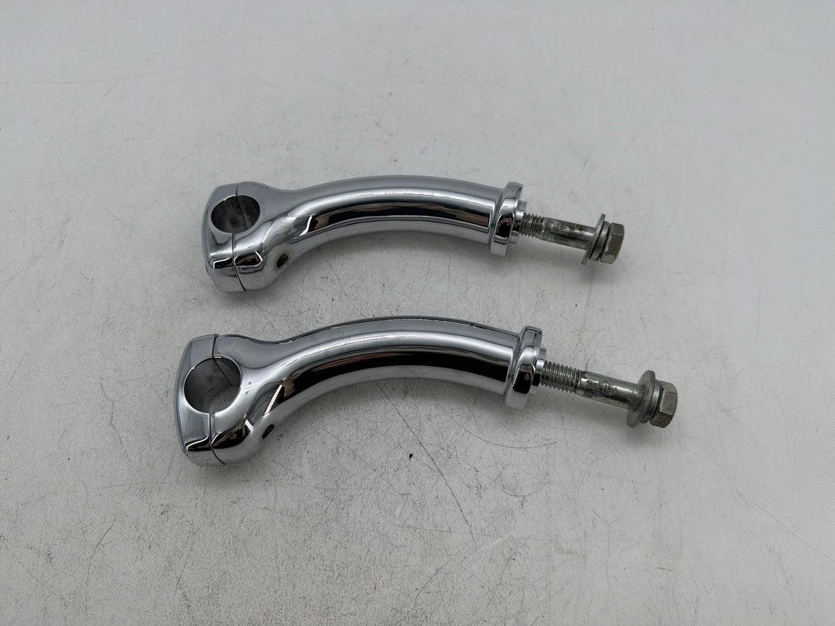 2003 Harley Softail Deuce FXSTDI OEM Front Handlebar Risers Riser