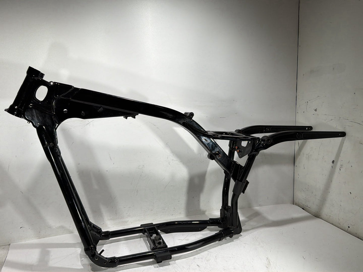 07 Harley Dyna Street Bob FXDBI OEM Body Main Frame Chassis 29 degree rake SLVG