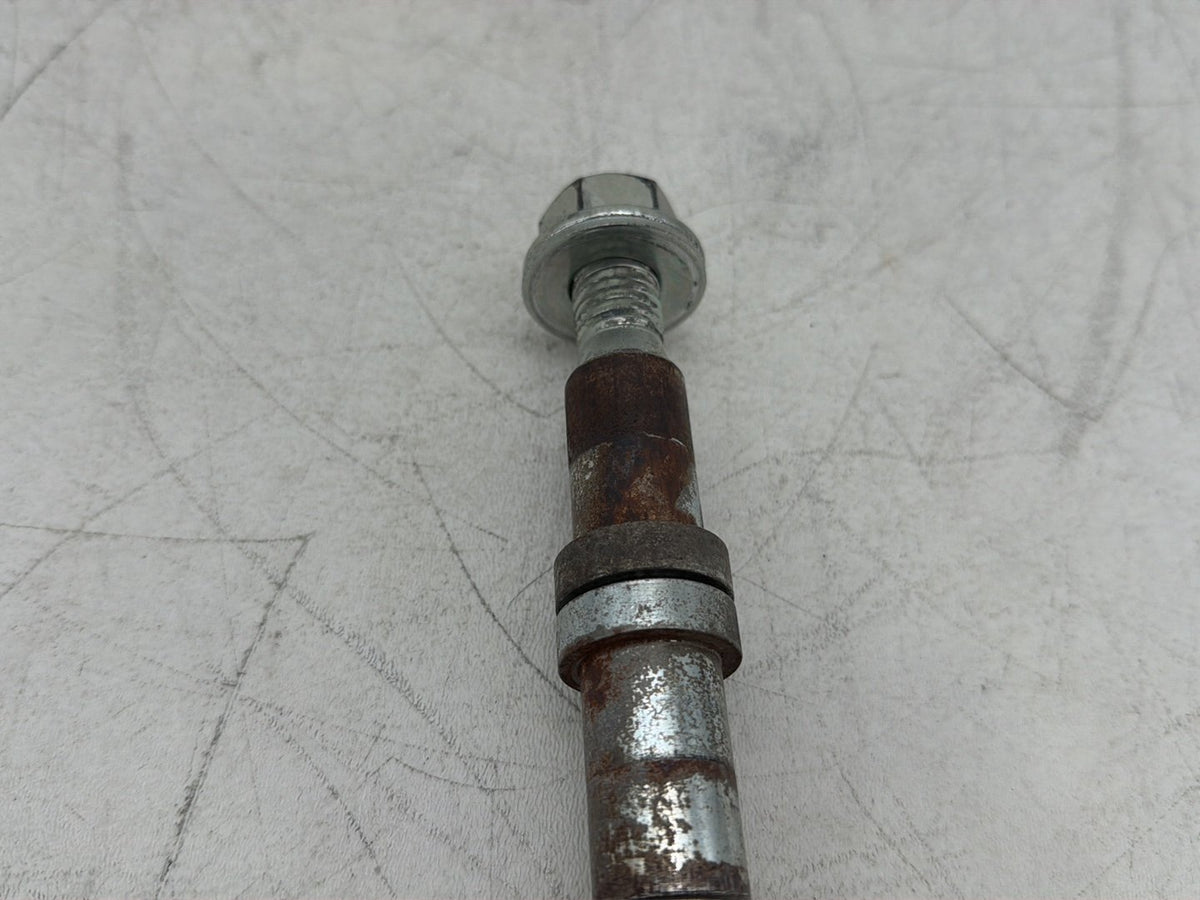 2005 Harley Softail Fat Boy FLSTF OEM Rear Fork Swingarm Pivot Bolt Shaft