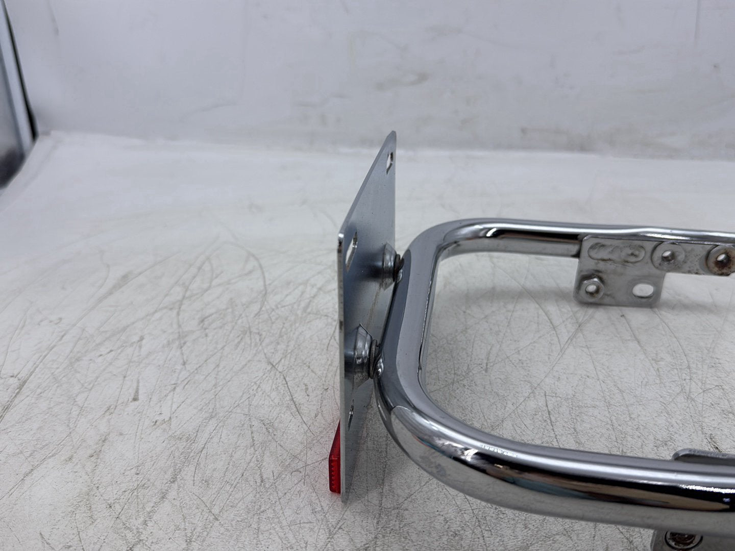 2004 Harley Road King Touring Custom FLHRSI OEM Rear License Plate Support Bar Holder