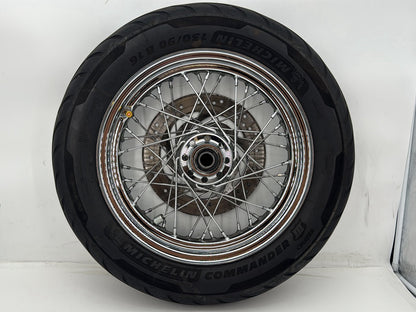 2007 Harley Softail Heritage Classic FLSTC OEM Rear Wheel Rim Tire Spoked