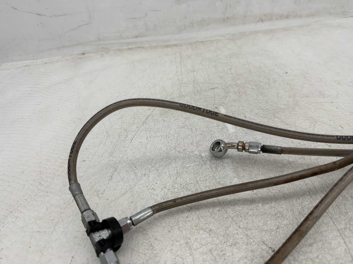 2004 Harley Electra Glide Touring Ultra OEM Front Brake Hose Line Pipe