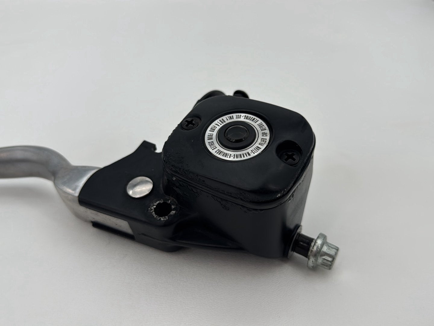2007 Harley Softail Heritage Classic FLSTC OEM Front Brake Lever Master Cylinder Reservoir