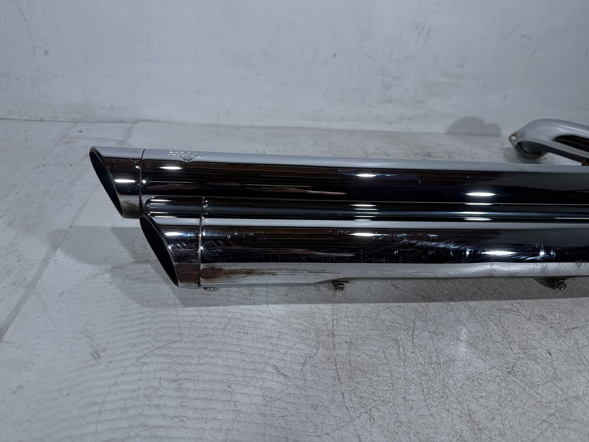 2002 Harley Dyna Wide Glide FXDWG OEM Exhaust Header Pipes Vance & Hines