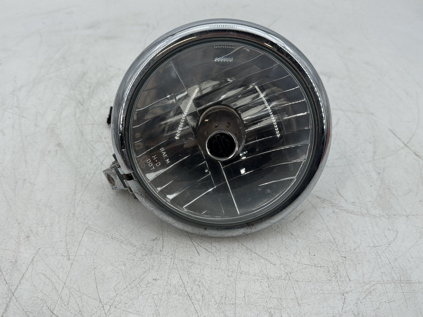2005 Harley Dyna FXDWG Wide Glide OEM Headlight Headlamp Head Light Halogen
