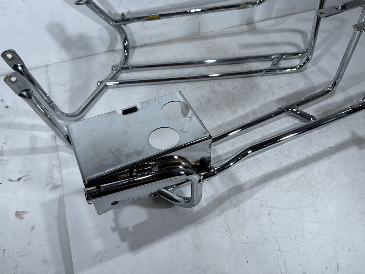1990 Harley Electra Glide Touring OEM Rear Left Right Saddlebag Guard Rails Bar