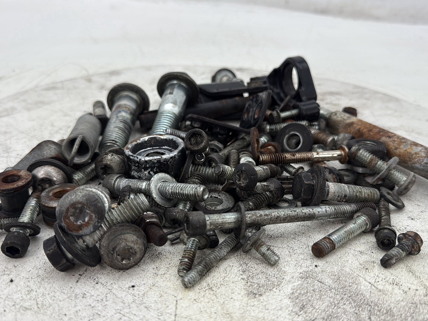2004 Harley Sportster XL883C 883 Custom OEM Hardware Bolts Nuts & Brackets