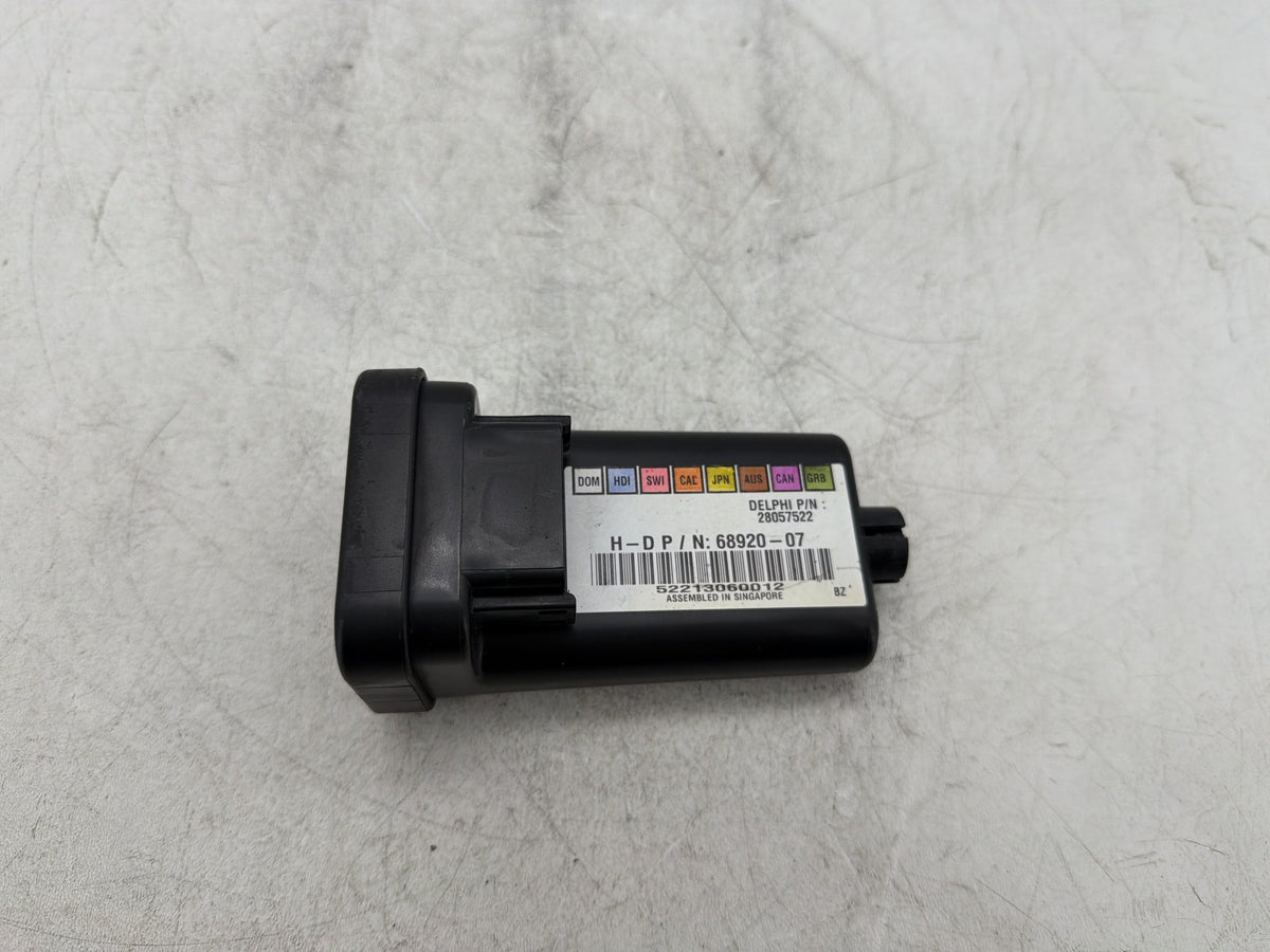 2012 Harley Street Glide Touring FLHX OEM Turn Signal Security Module TSSM