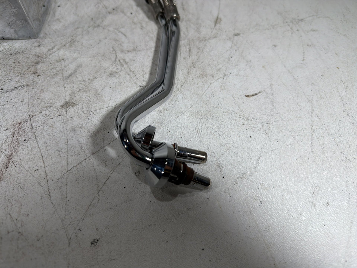 2001 Harley Fat Boy Softail FLSTFI OEM Oil Tank Reservoir Bottle Canister & Dipstick