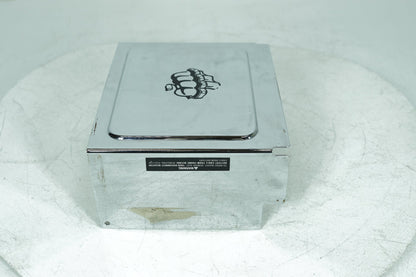 2004 Harley Dyna FXDLI Low Rider OEM Lower Battery Tray Stay Box Cover Panel