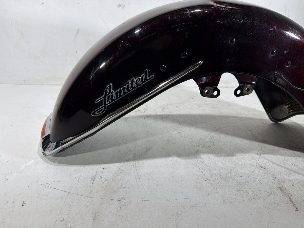 2015 Harley Electra Glide Touring OEM Front Wheel Fender Shell Panel BENT DENTED
