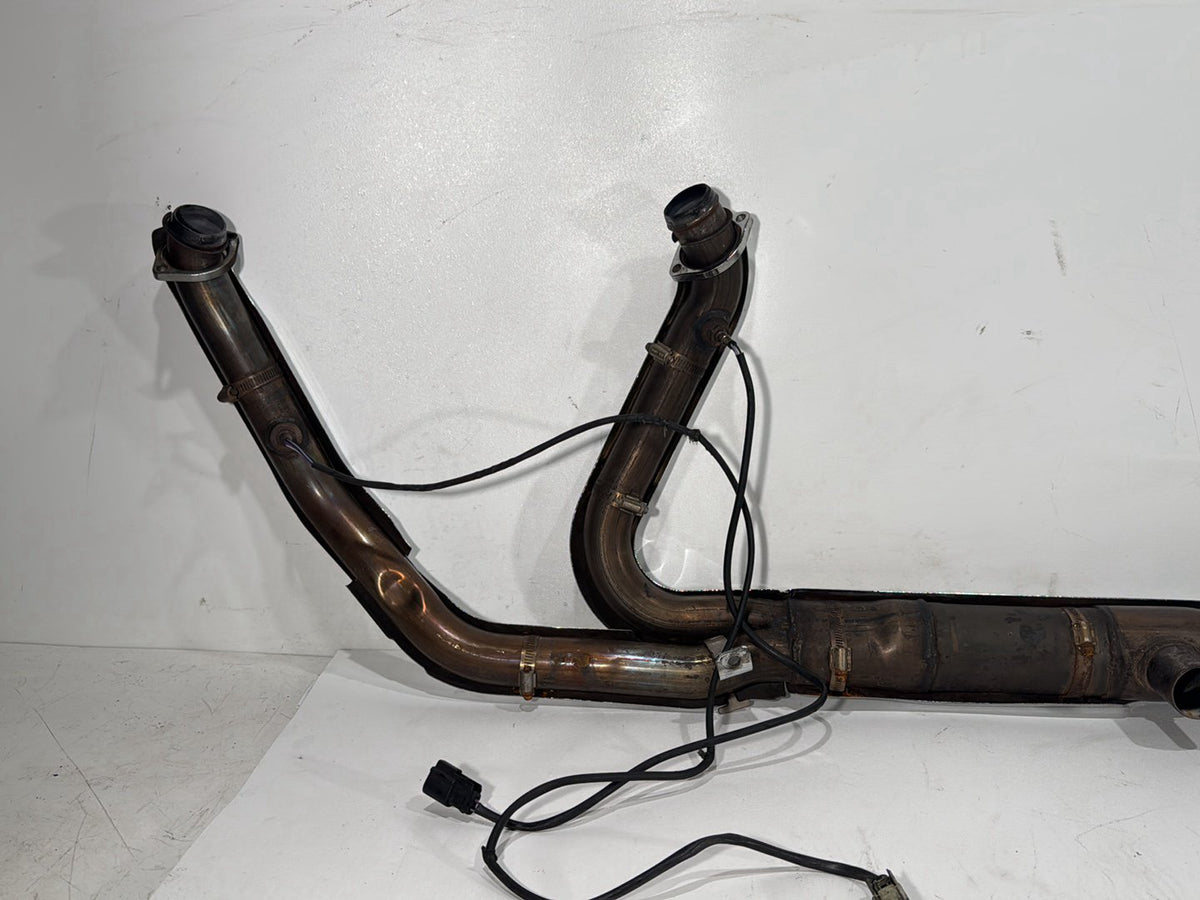 2017 Harley Road Glide Touring FLTRXS OEM Exhaust Header Pipes Muffler 65600176
