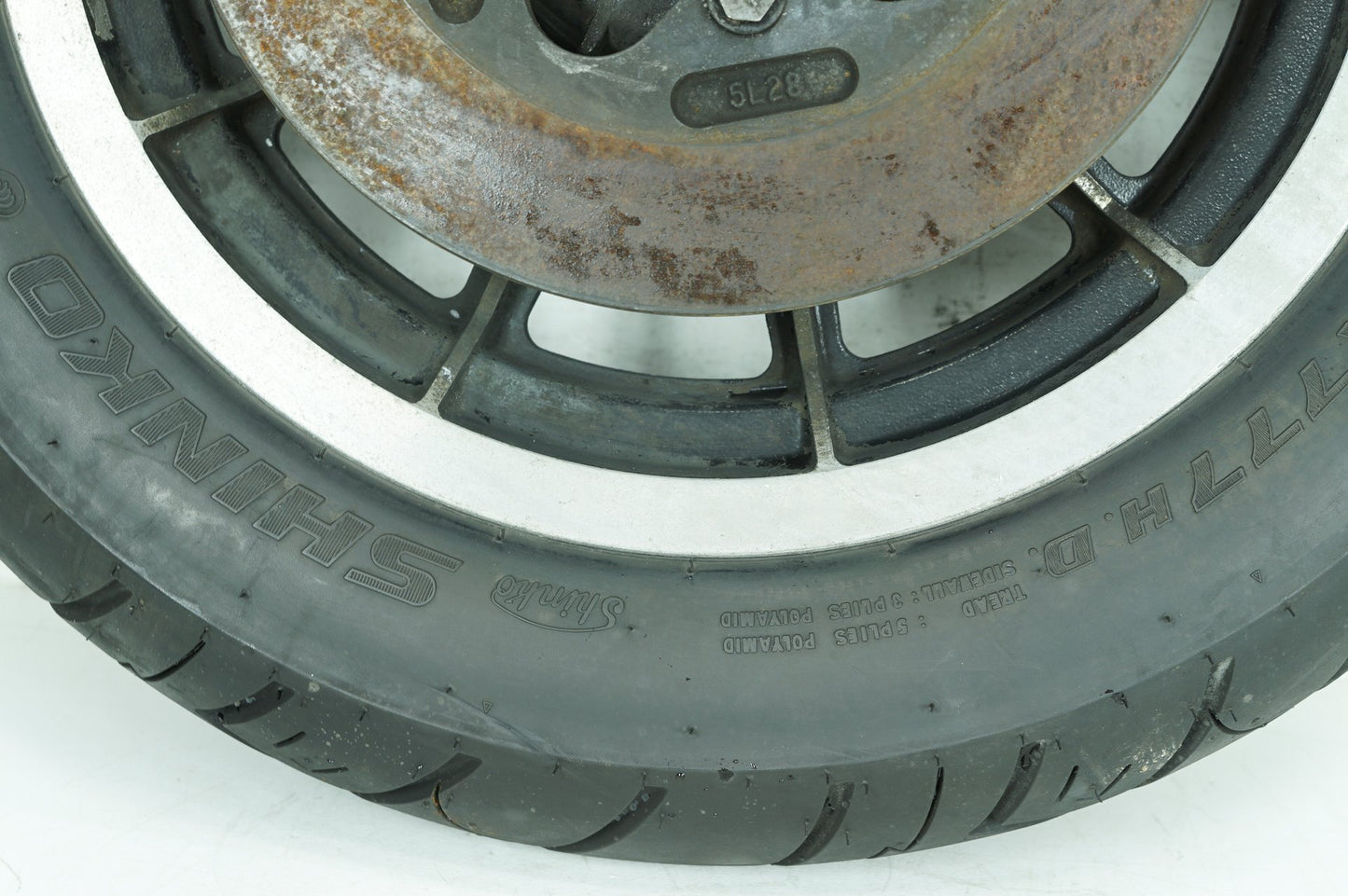 1984 - 1998 Harley-Davidson Touring Electra Glide Sport Rear Wheel Rim Tire  	43402-87A